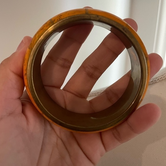 Vintage orange bracelet - Picture 3 of 6